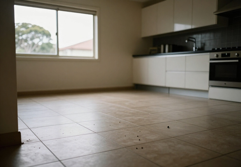Cockroach-free kitchen in Waitara after treatment
